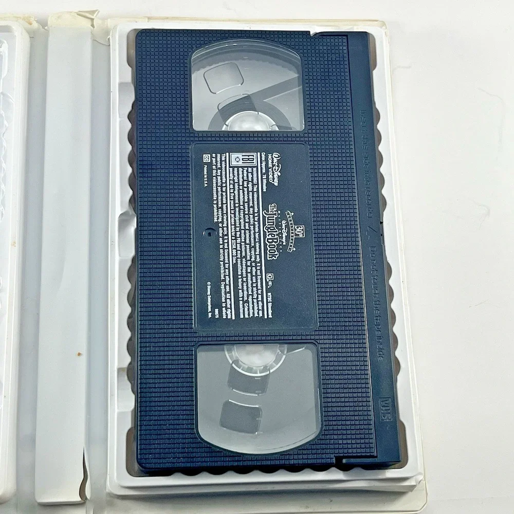 Disney Jungle Book VHS 30th Anniversary Clamshell Masterpiece